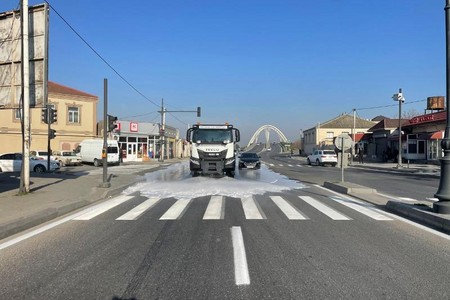 Bakıda 550 küçə yuyuldu