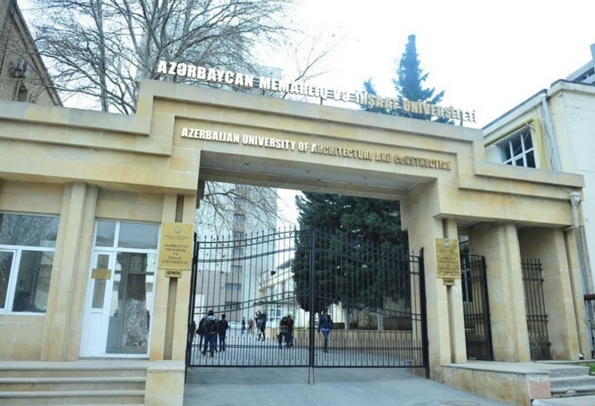 Memarlıq və İnşaat Universiteti təmir olunacaq