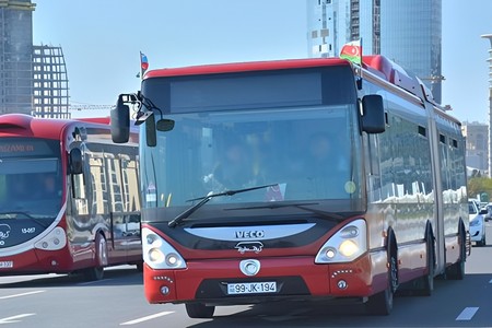 Bakıda bu avtobusun hərəkət sxemi dəyişdi