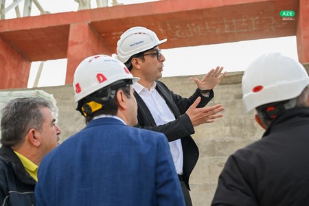 Nazir MDB Oyunlarının keçiriləcəyi obyektlərə baxdı