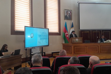Azərbaycanın Konstitusiyası və suverenliyinə həsr olunmuş beynəlxalq konfrans keçirilib