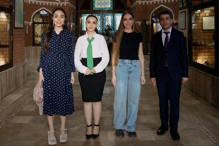 Leyla Əliyeva və Arzu Əliyeva Ordubad rayonunda