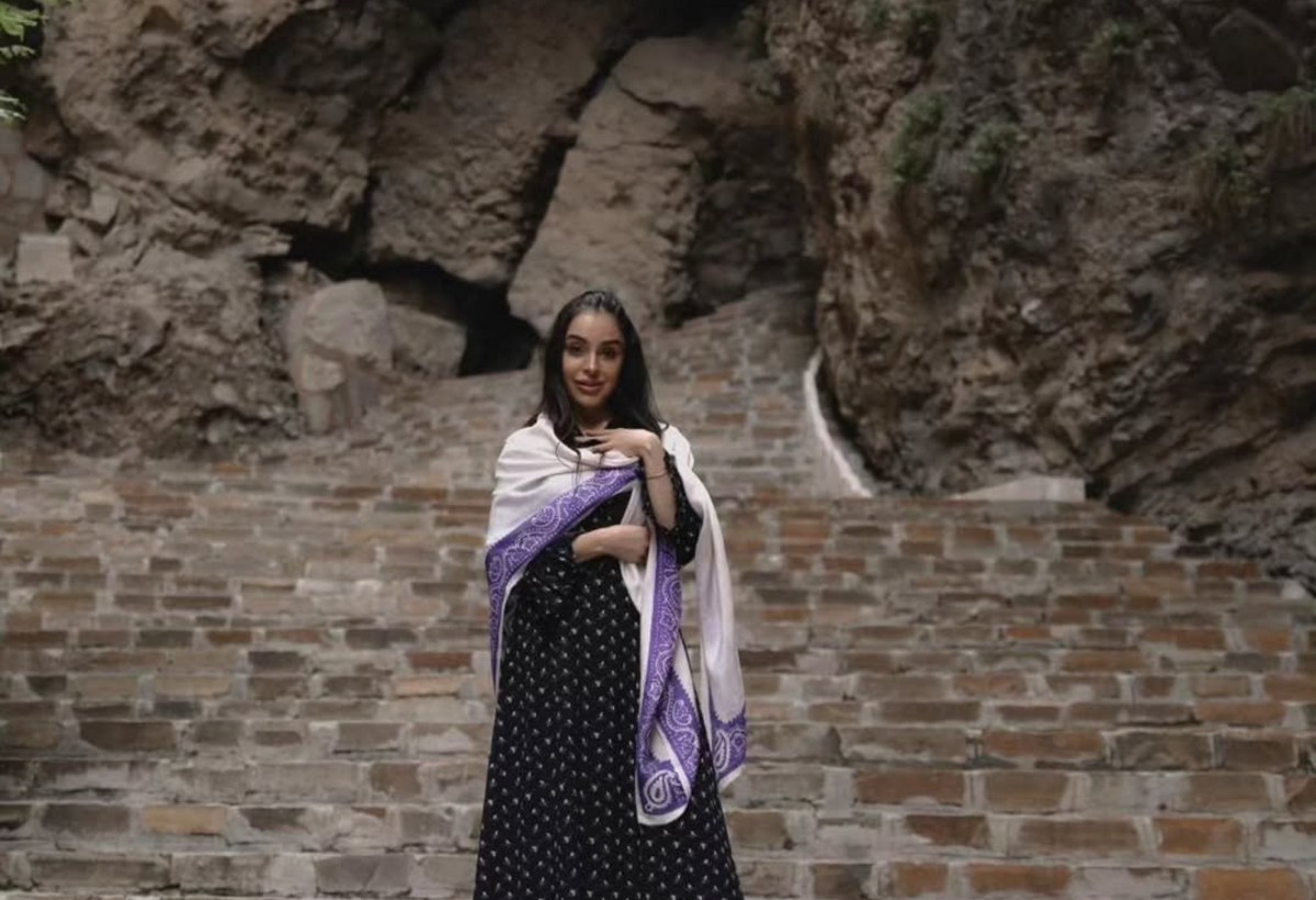 Leyla Əliyeva “Əshabi-Kəhf” ziyarətgahında