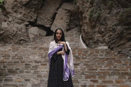 Leyla Əliyeva “Əshabi-Kəhf” ziyarətgahında