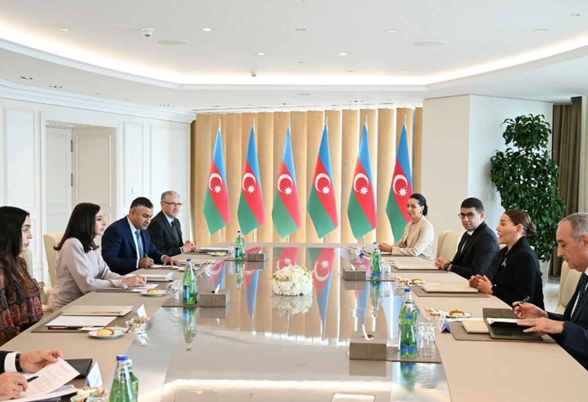 Birinci vitse-prezident Mehriban Əliyeva Mərakeşin xanım Şahzadəsi ilə görüşüb