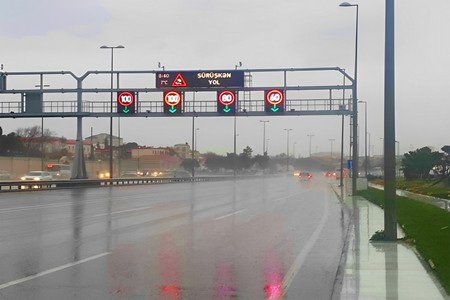 Bakıda bu yolda sürət həddi ENDİRİLDİ