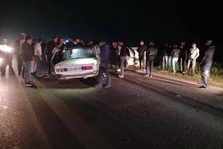 Ağstafada QƏZA: Beş nəfər xəsarət alıb