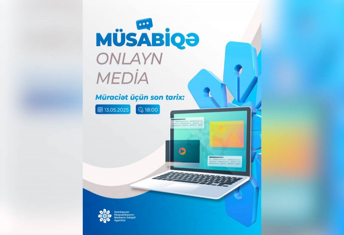 MEDİA-dan onlayn media subyektlərinə dəstək üçün müsabiqə
