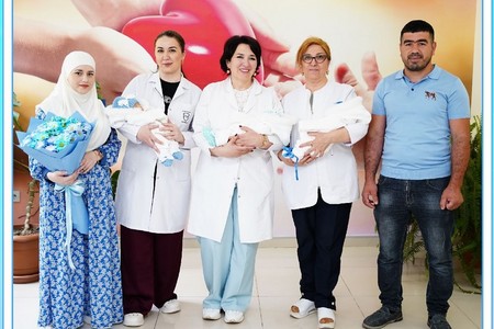 Qubada 12 il övladı olmayan qadın üçəm dünyaya gətirib