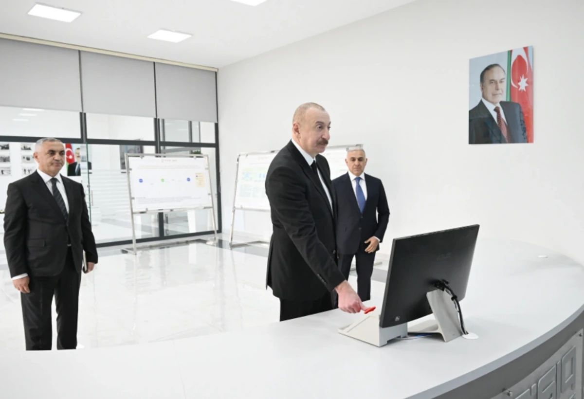 Prezident İlham Əliyev Xocalı yarımstansiyasının və Rəqəmsal İdarəetmə Mərkəzininin açılışında iştirak edib - YENİLƏNİB