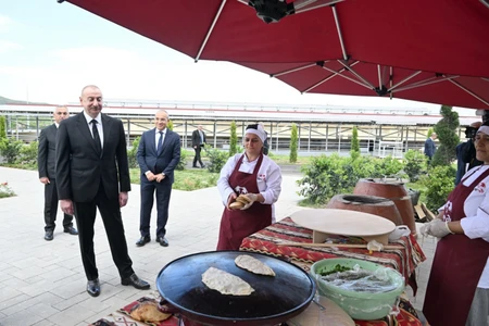 Xocalının Xanabad kəndində heyvandarlıq kompleksinin açılışı olub - FOTO