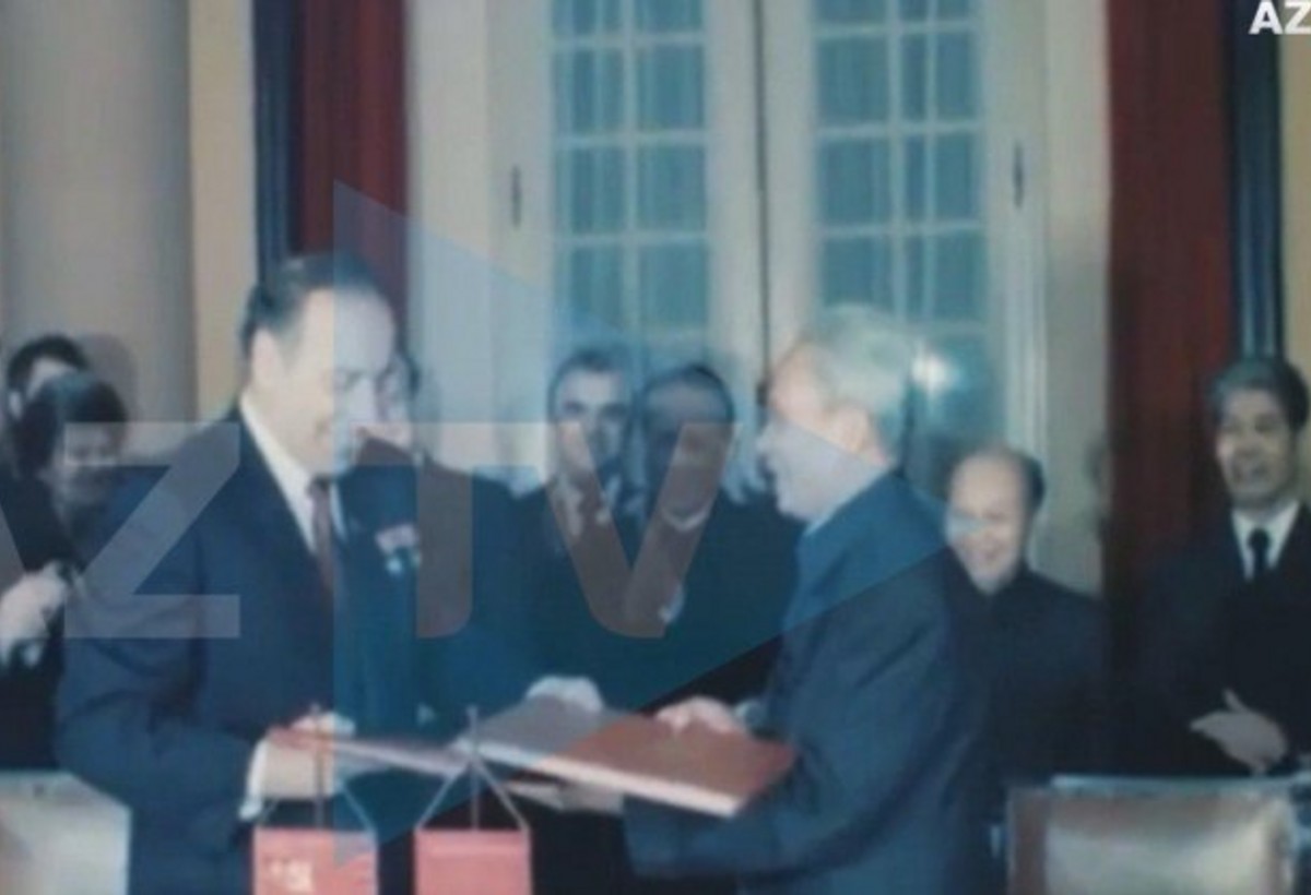 Heydər Əliyevlə bağlı NADİR KADRLAR ilk dəfə yayımlandı - VİDEO