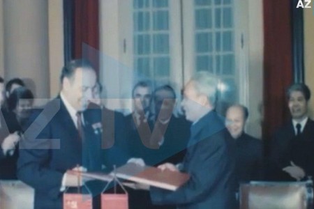 Heydər Əliyevlə bağlı NADİR KADRLAR ilk dəfə yayımlandı - VİDEO