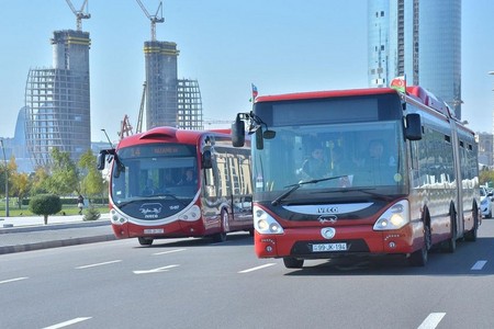 Bakıda iki avtobus marşrutunun hərəkəti dəyişdirilir