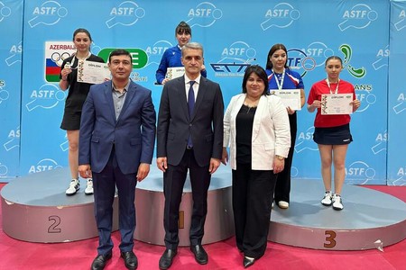 Azərbaycan stolüstü tennis çempionları müəyyənləşdi