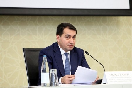Hikmət Hacıyev: Cənubi Qafqaz regionunda de-fakto sülh var