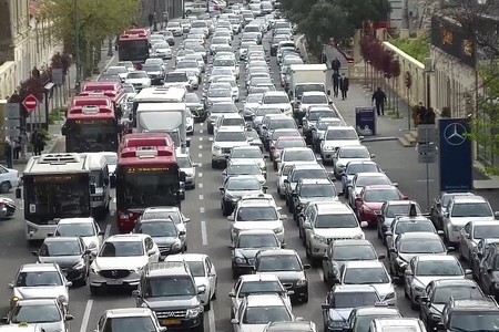 Bakının bir çox yollarında sıxlıq var - YENİLƏNİB