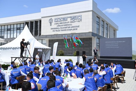 Azərişıq Qarabağda yarışlara start verib - FOTOLAR