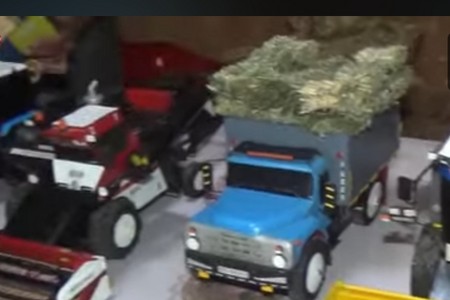Cəlilabadda tullantıları real maketə çevirən gənc - VİDEO