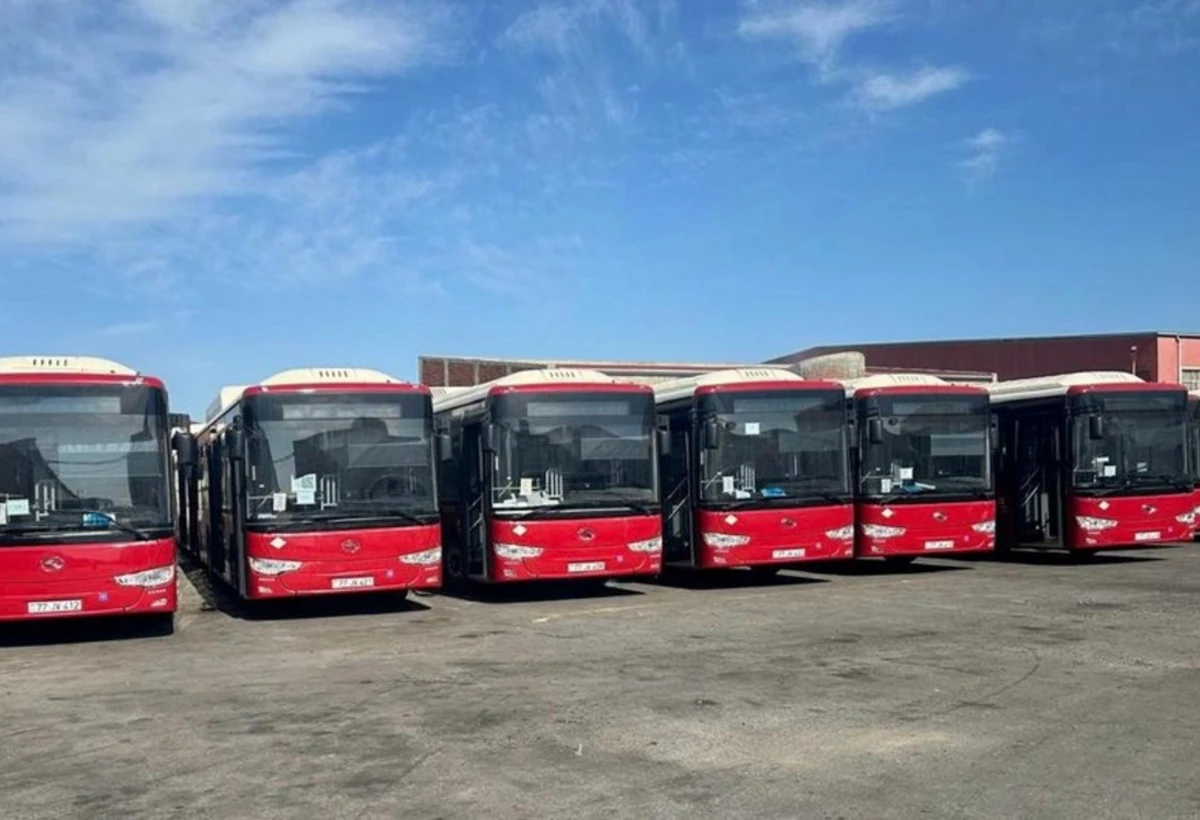 Bu marşrut xəttində avtobuslar yenilənir