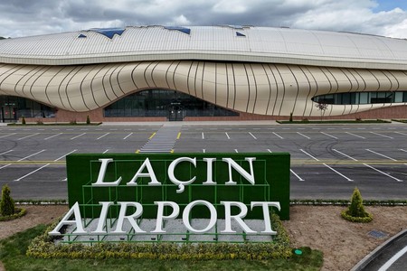 Laçın Beynəlxalq Hava Limanından FOTOLAR