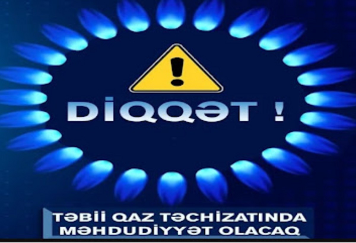 Mingəçevirdə 26 mindən çox abonentin qazı KƏSİLƏCƏK