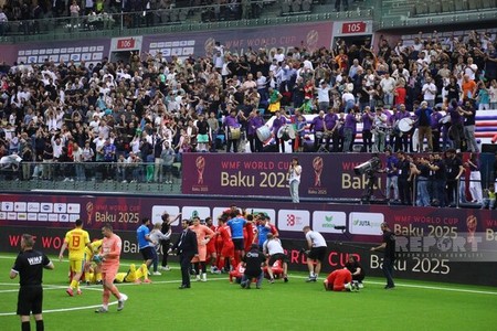 Minifutbol üzrə Dünya Çempionatında azarkeş rekordu qeydə alınıb