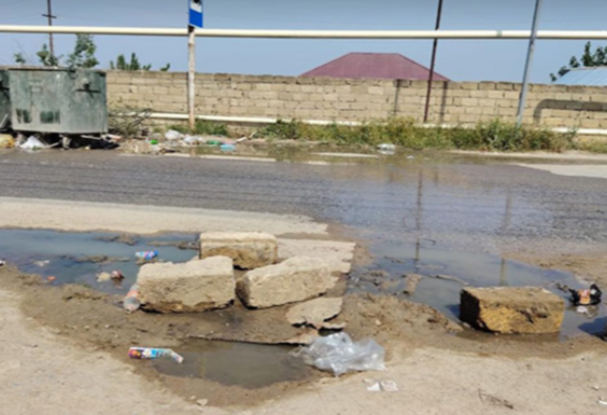 Coratda kanalizasiya və yol problemi gündəlik həyatı iflic edib - ŞİKAYƏT