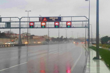 Bakıda Hava Limanı yolunda sürət həddi aşağı salındı