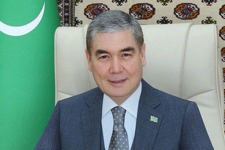 Qurbanqulu Berdiməhəmmədov Azərbaycana gələcək