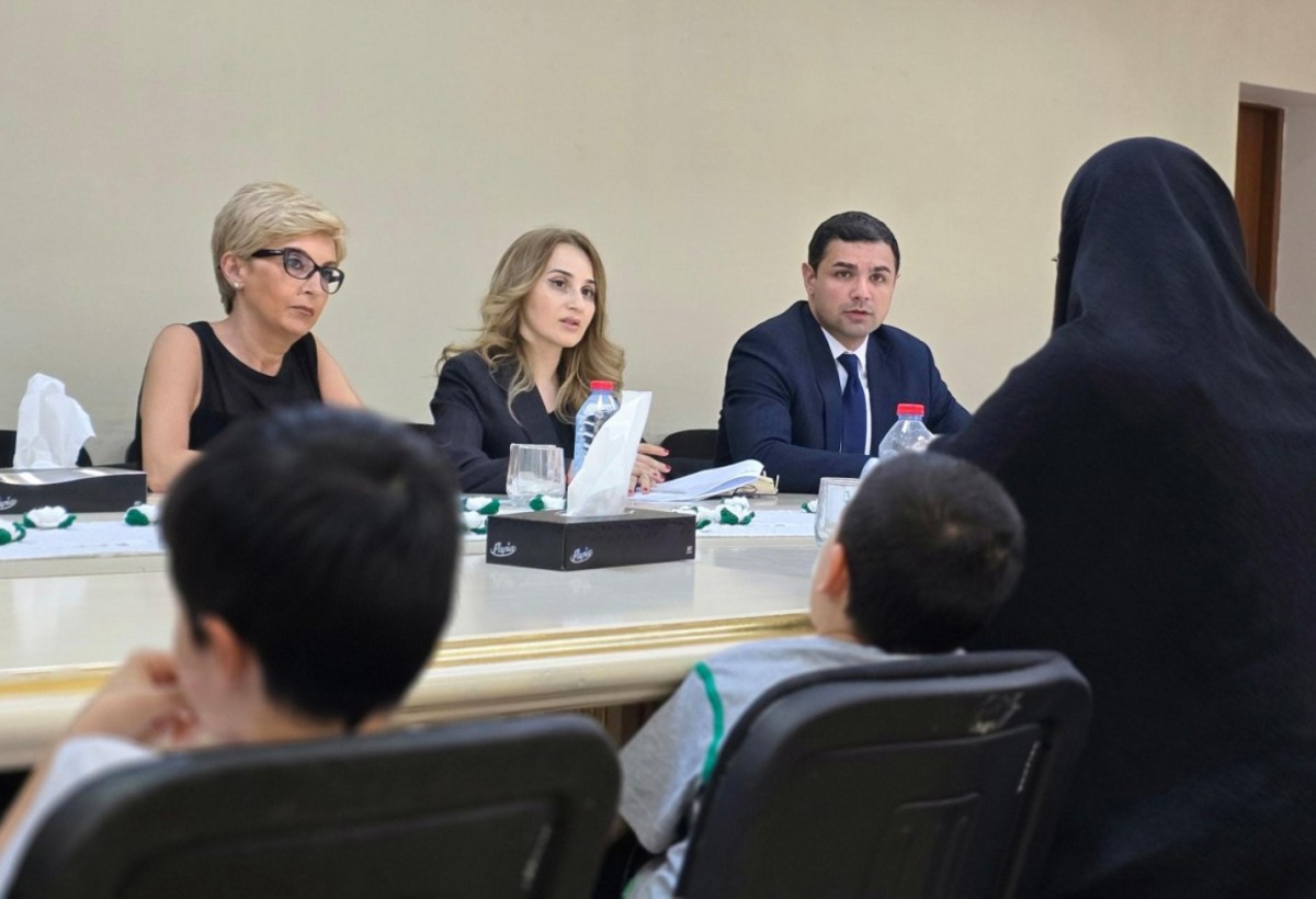 Suriyadan repatriasiya olunmuş şəxslərlə görüş keçirilib