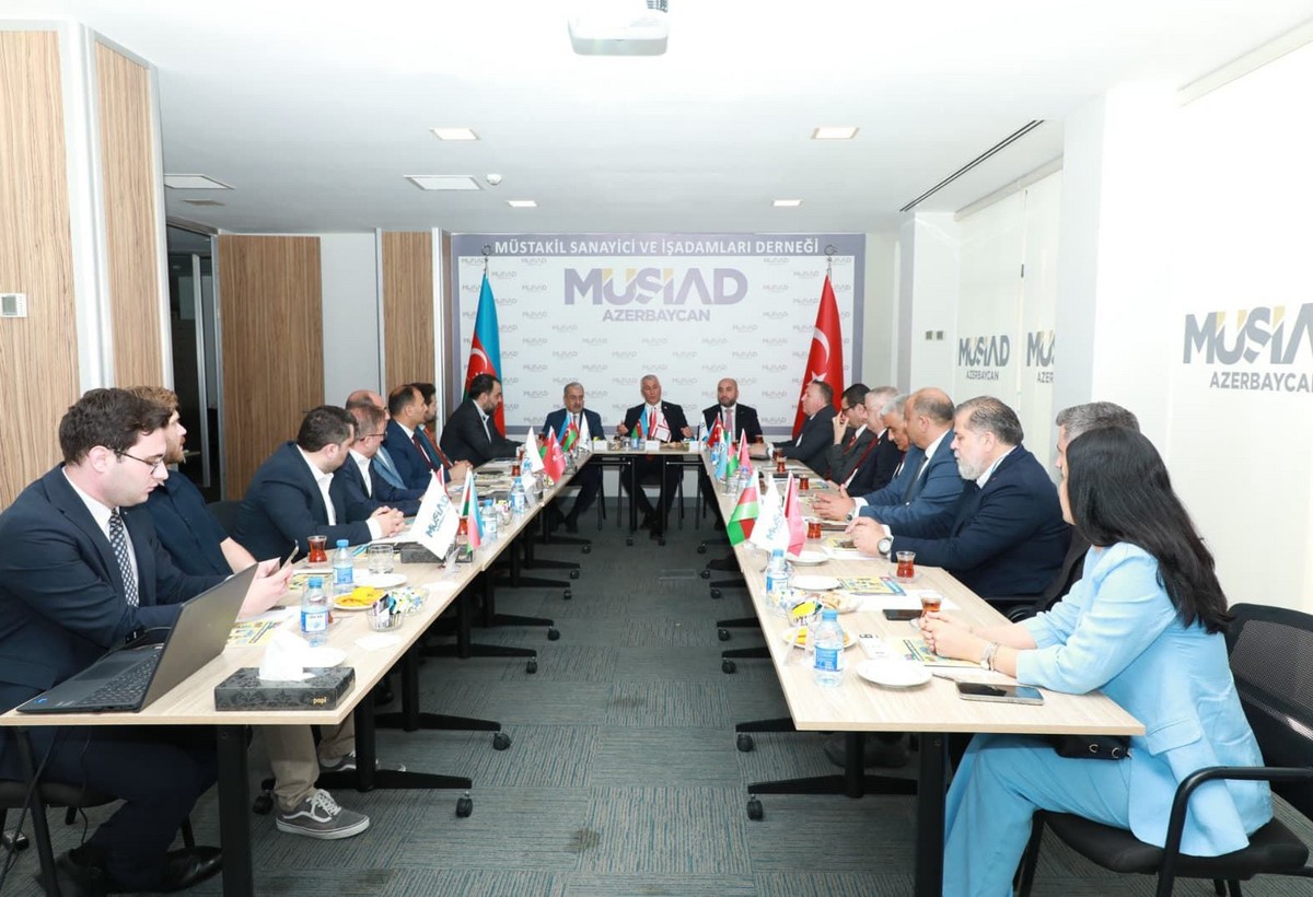 Şimali Kipr Türk Respublikasının naziri MÜSİAD-da