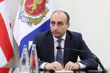 Gürcüstanın daxili işlər naziri Azərbaycana gəlib