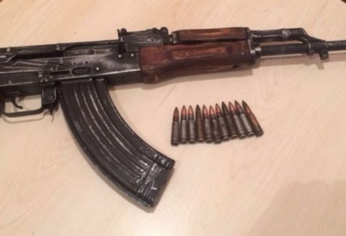 Sumqayıtda avtomat silah və sursatlar aşkarlanıb