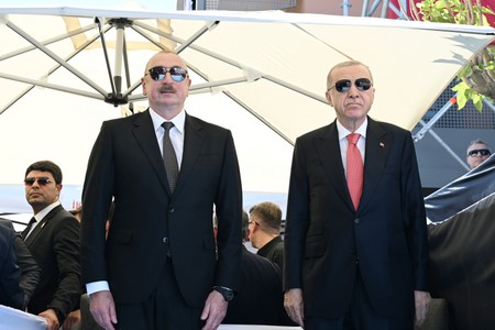 Kahramanmaraşda Azərbaycan məhəlləsinin açılış mərasimi olub, İlham Əliyev və Ərdoğan tədbirdə iştirak ediblər - YENİLƏNİB-3