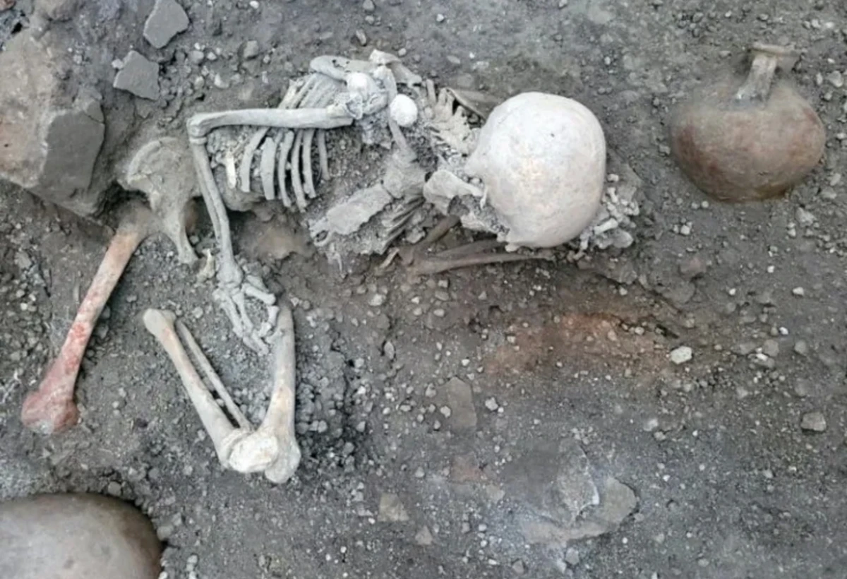 Qubadlıda insan sümüklərinə bənzər skelet aşkarlandı