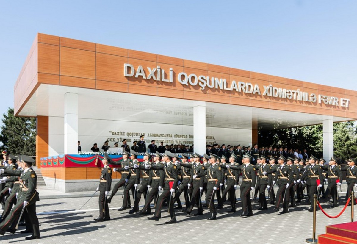 DİN-in Hərbi İnstitutunda buraxılış olub