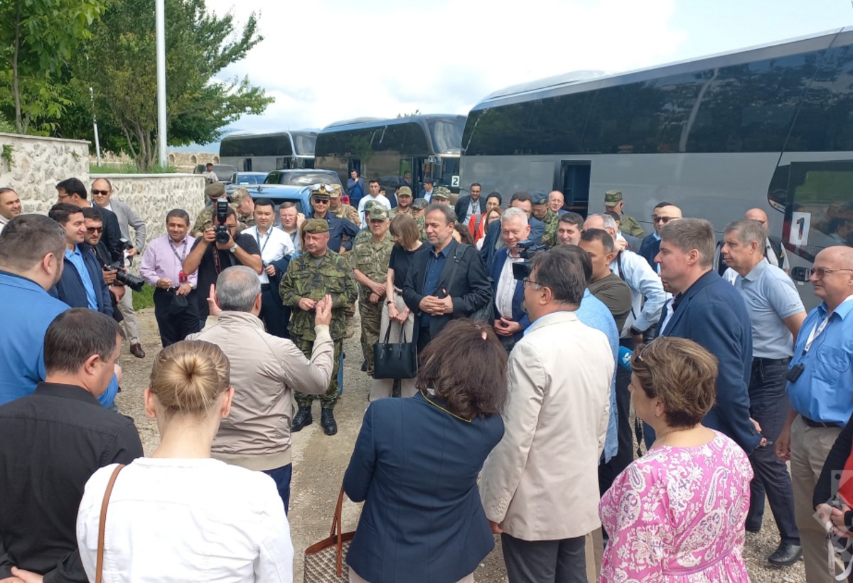 Diplomatik korpusun nümayəndələri Şuşada - FOTO