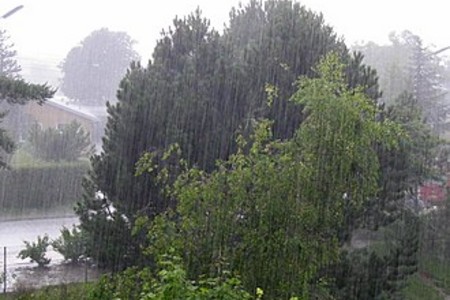 Sabahın hava proqnozu: leysan, dolu