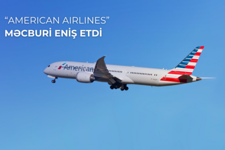 “American Airlines”in reysi Heydər Əliyev Beynəlxalq Aeroportuna məcburi eniş edib
