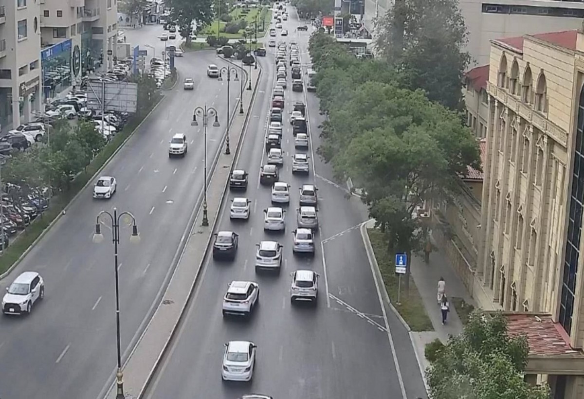 Bakının hansı küçələrində sıxlıq var? - YENİLƏNİB