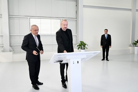 Yevlaxda müasir sutəmizləyici qurğu istifadə verilib
