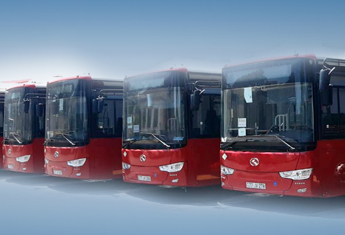 525 nömrəli marşrutda istismar olunan avtobuslar yenilənir - AYNA
