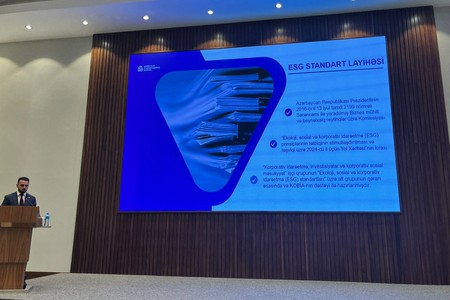 Baş mütəxəssis: ESG tətbiq edənlər həm yerli, həm xarici bazarda rəqabət üstünlüyü əldə edirlər