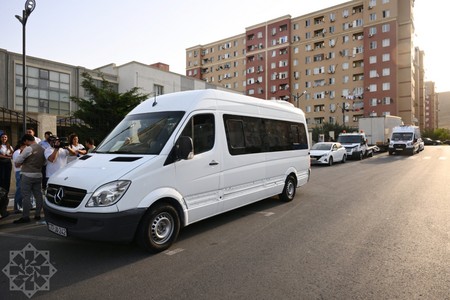 Ağdamın Kəngərli kəndinə növbəti köç karvanı yola salınıb