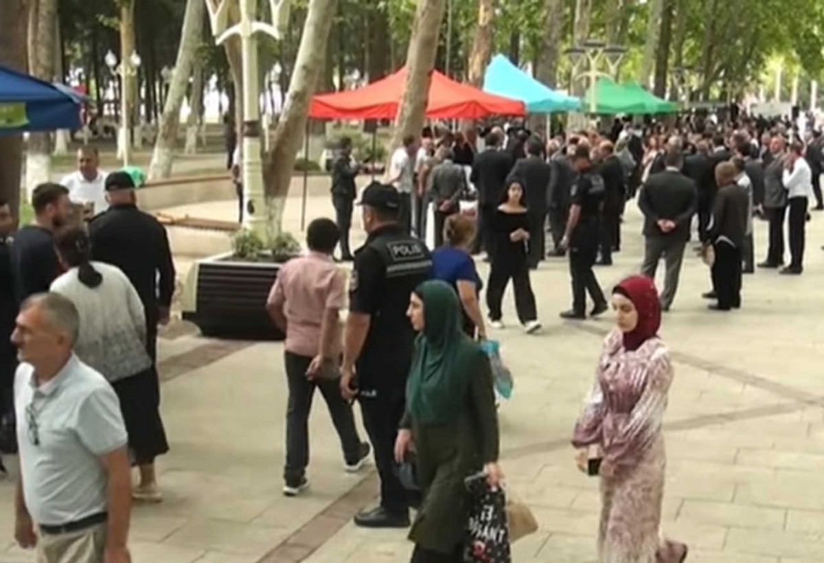 Ağstafada məhsul bayramı keçirilib - VİDEO