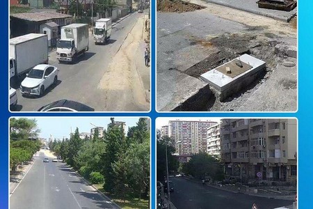 Bakının bu küçələrində hərəkətə məhdudiyyət qoyuldu - SİYAHI