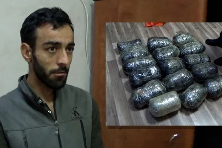 17 kq marixuana aşkarlandı: Əməliyyat yerindən görüntülər