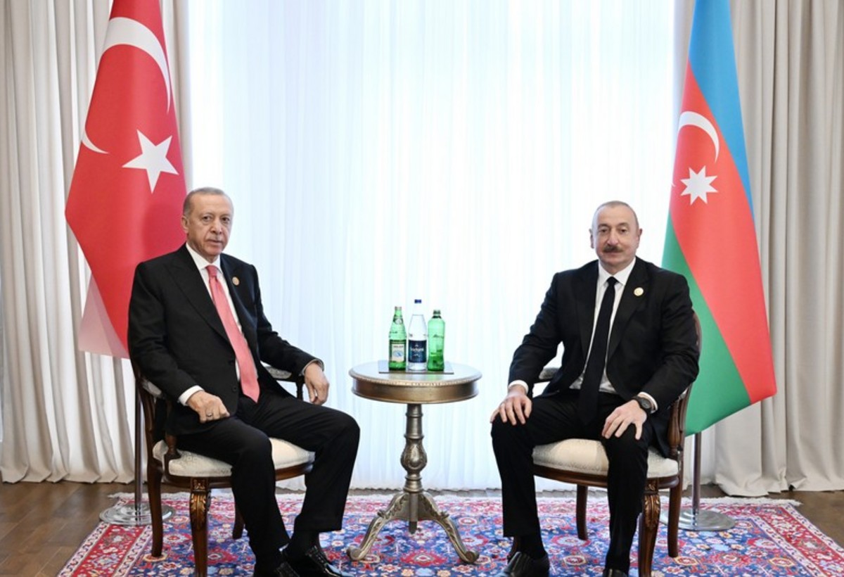 İlham Əliyev Xankəndidə Rəcəb Tayyib Ərdoğanla görüşüb