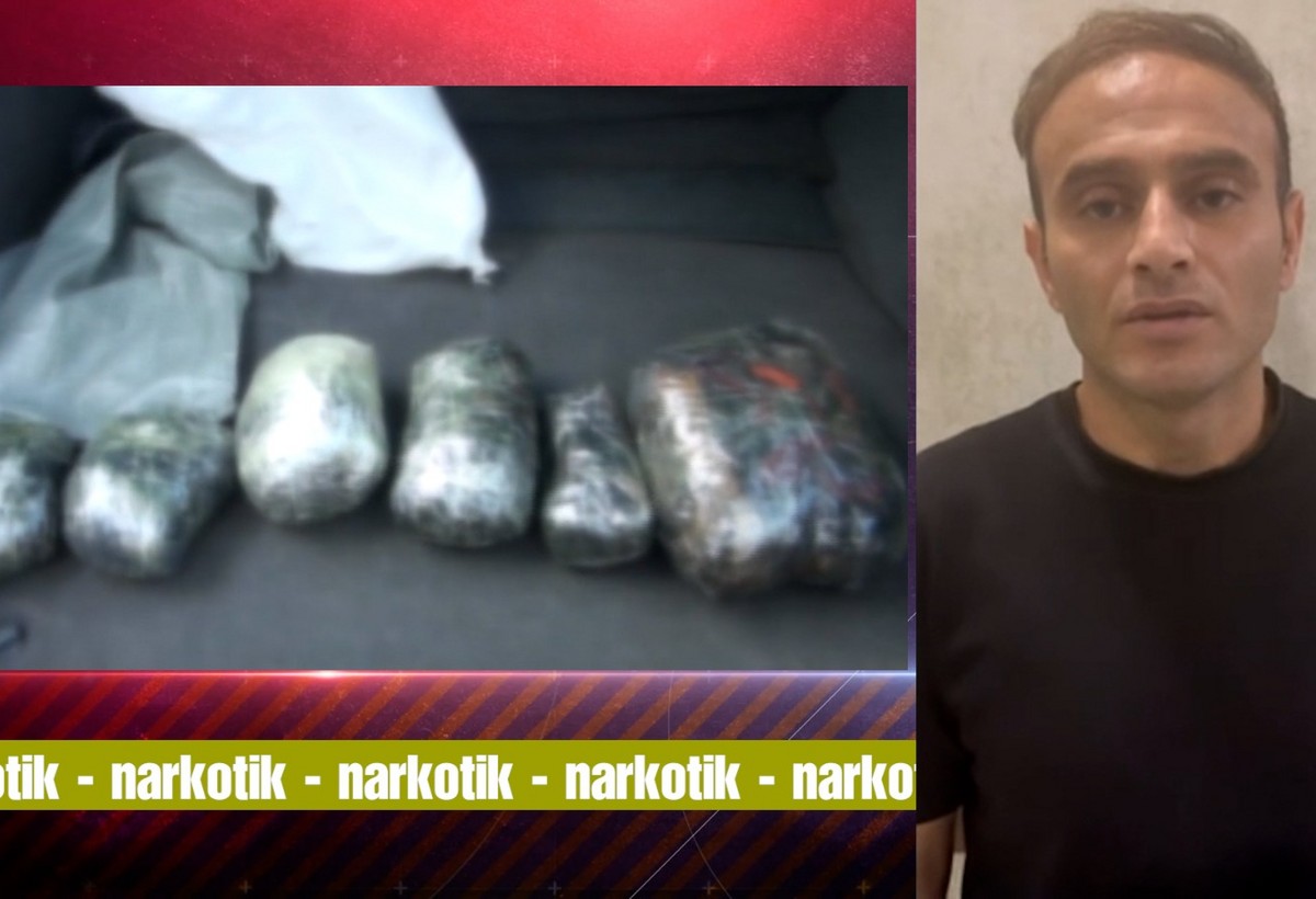 Qəbiristanlıqda narkotik satan şəxs belə saxlanıldı - VİDEO